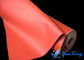 Κόκκινο ύφασμα φίμπεργκλας σιλικόνης ντυμένο λάστιχο για την εύκαμπτη ένωση επέκτασης