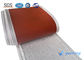 Ντυμένο σιλικόνη ύφασμα φίμπεργκλας που χρησιμοποιείται στους μύλους χάλυβα και τις εγκαταστάσεις θερμικής παραγωγής ενέργειας