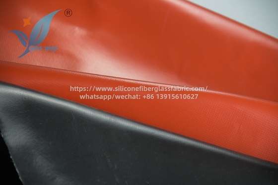 Ύφασμα από υαλοβάμβακα επικαλυμμένο με σιλικόνη ανθεκτικό στη θερμότητα, προσαρμοσμένου μεγέθους