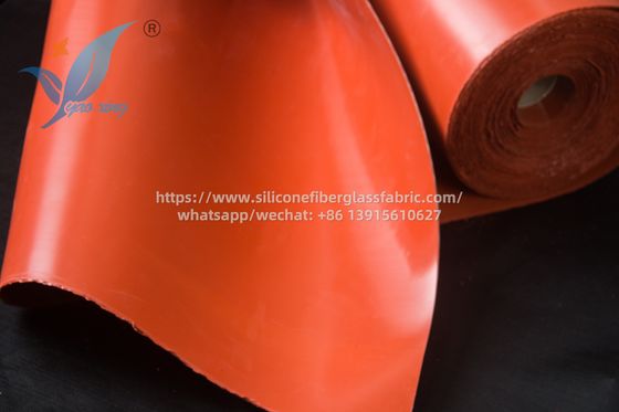 Υψηλής θερμοκρασίας ύφασμα από γυαλί ινών επικαλυμμένο με σιλικόνη -40 °C έως 200 °C
