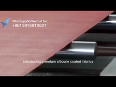 Λαστιχένιο σύνθετο ύφασμα φίμπεργκλας σιλικόνης για το υψηλής θερμοκρασίας στόλισμα αντίστασης